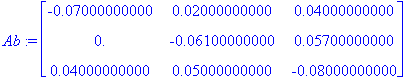 Ab := Matrix(%id = 21060108)