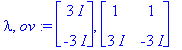 lambda, ov := Vector(%id = 17515796), Matrix(%id = 17397152)