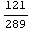 121/289