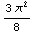 (3 π^2)/8