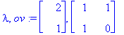 lambda, ov := Vector(%id = 20470036), Matrix(%id = 20515196)