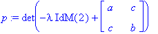 p := det(-lambda*IdM(2)+_rtable[7300004])
