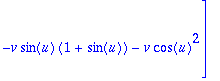 N := vector([1/2*v*cos(u)*(-4*v-4*v*sin(u))/(sqrt(4...