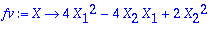 fv := proc (X) options operator, arrow; 4*X[1]^2-4*...