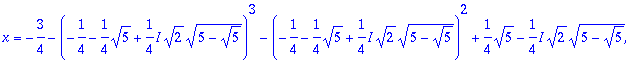 [{y = 1, x = 1, z = -1/2}, {y = -1/4+1/4*sqrt(5)+1/...
