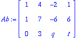 Ab := Matrix(%id = 135060588)