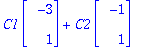 C1*Vector(%id = 138663384)+C2*Vector(%id = 138781384)