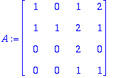 A := Matrix(%id = 138373644)