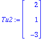 Tu2 := Vector(%id = 139580416)