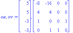 oa, ov := Vector(%id = 14494132), Matrix(%id = 5211528)