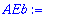 AEb := {exp(0)*(a*cos(0)+b*sin(0)) = 1, exp(0)*(a*c...