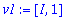 v1 := vector([I, 1])