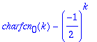 charfcn[0](k)-(-1/2)^k