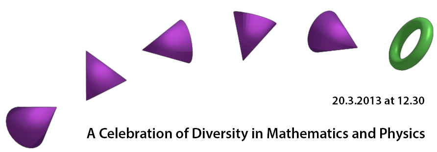 A Celebration of Diversity in Mathematics and Physics